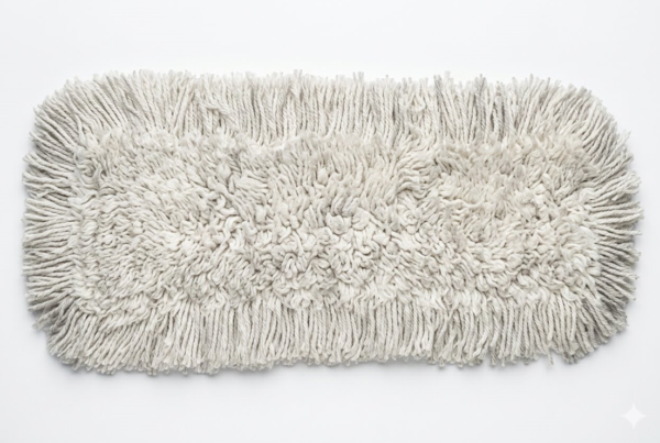 Kleensco Dry Mop Super Refill - Acrylic White - 18