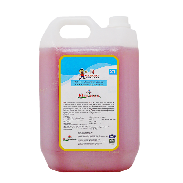 Kleensco Bathroom Cleaner cum sanitizer X- 1