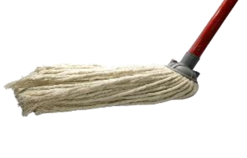 Kleensco Plastic Micro Round Mop off white refill (Red/Blue/Gray) @150 ( APO )